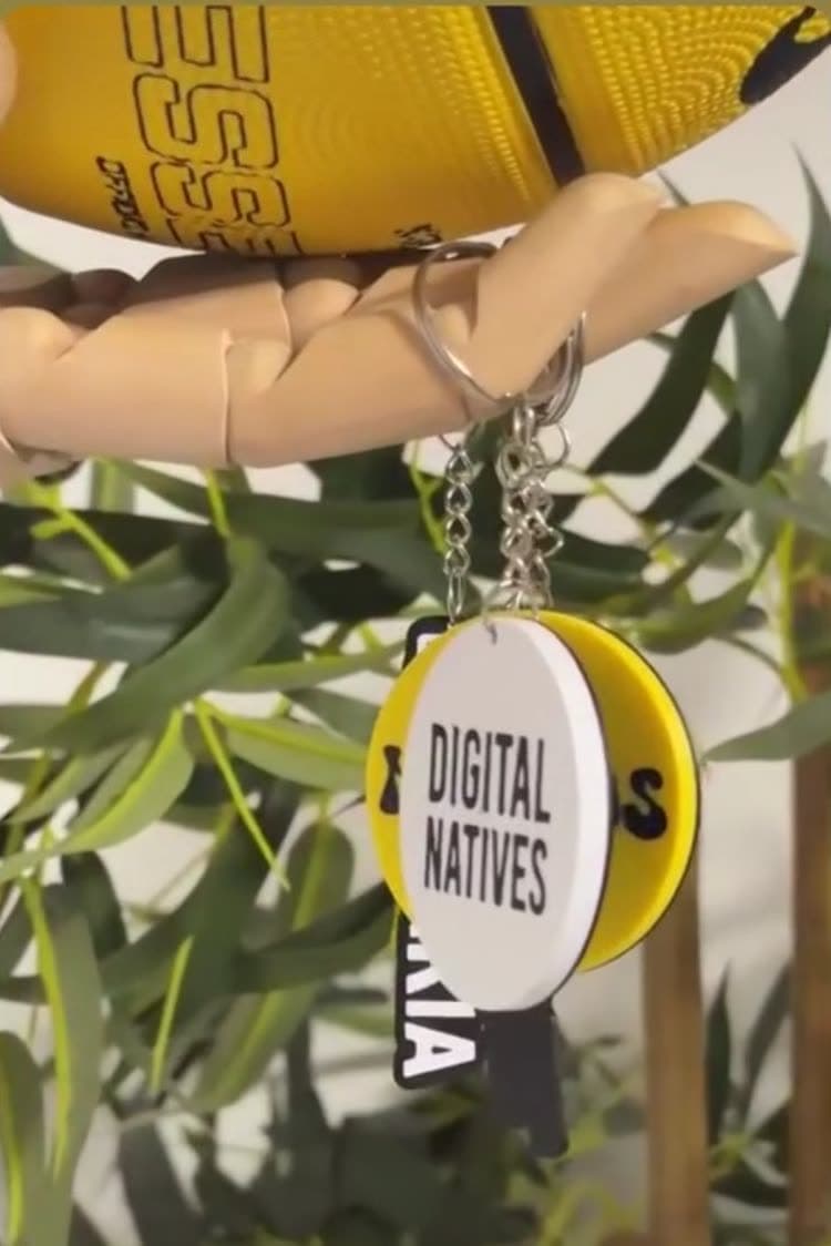 Porta-Chaves com Marca Digital Natives
