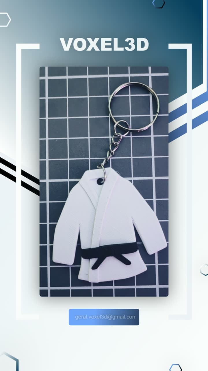 Porta-Chaves Quimono de Judo