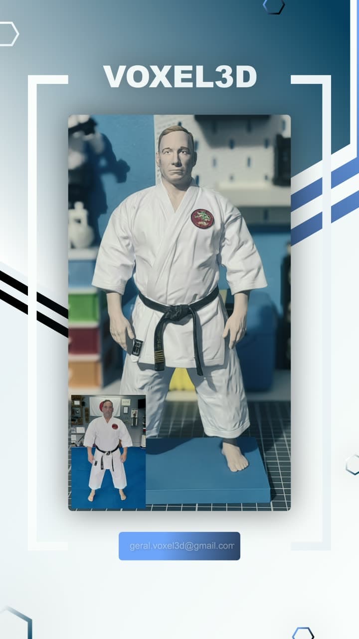 Karate Instructor Figurine